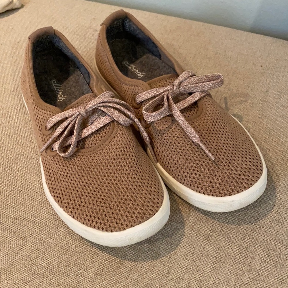 Allbirds women’s tree skippers coffee beige size 7